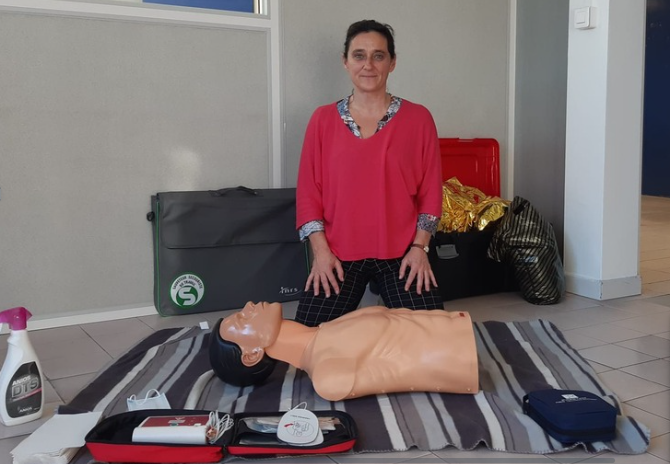 Formation premiers secours en action